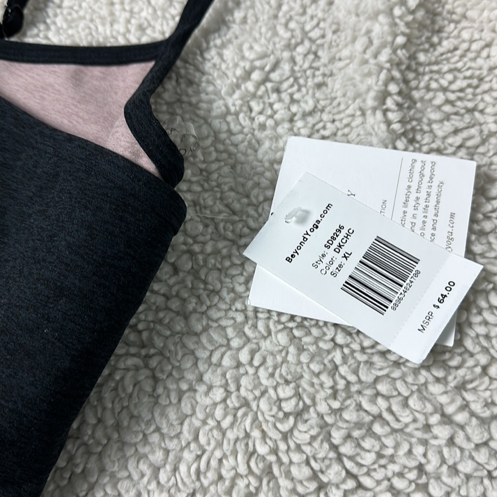 Beyond Yoga Crossover Front Bra Top - image 3